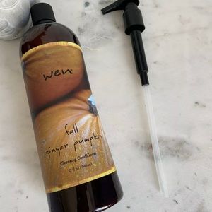 WEN Fall Ginger Pumpkin 32oz Cleansing Conditioner with pump ~ sealed